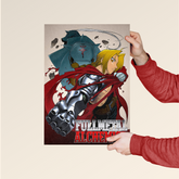 Fullmetal Alchemist – Edward & Alphonse Elric Power Poster
